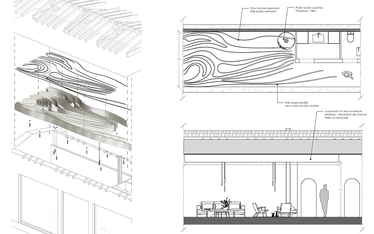 détails techniques zut studio architecture d'intérieur scénographie merchandising